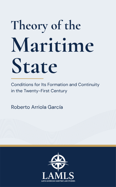 English edition cover of Theory of the Maritime State by Roberto Arriola García